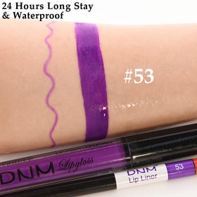 evpct Matte Liquid Lipstick swatch on skin