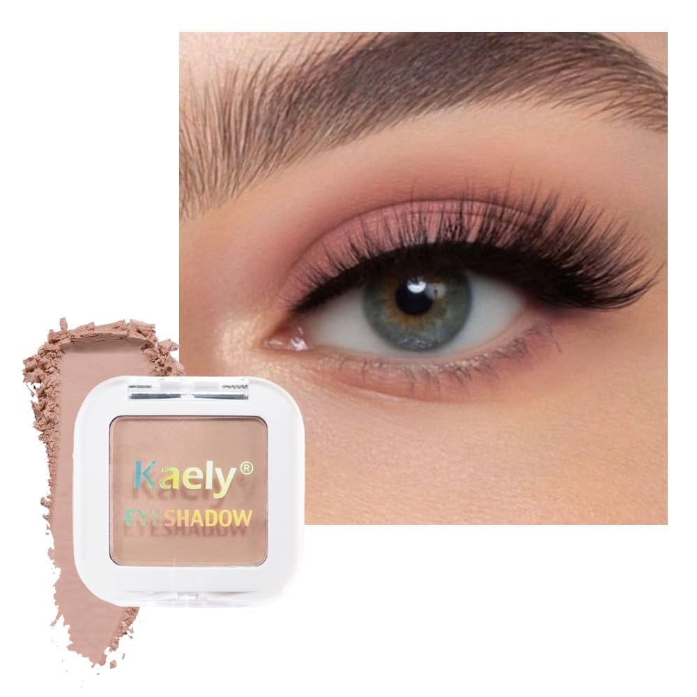 evpct Matte Mauve Pink Eyeshadow Palette front view