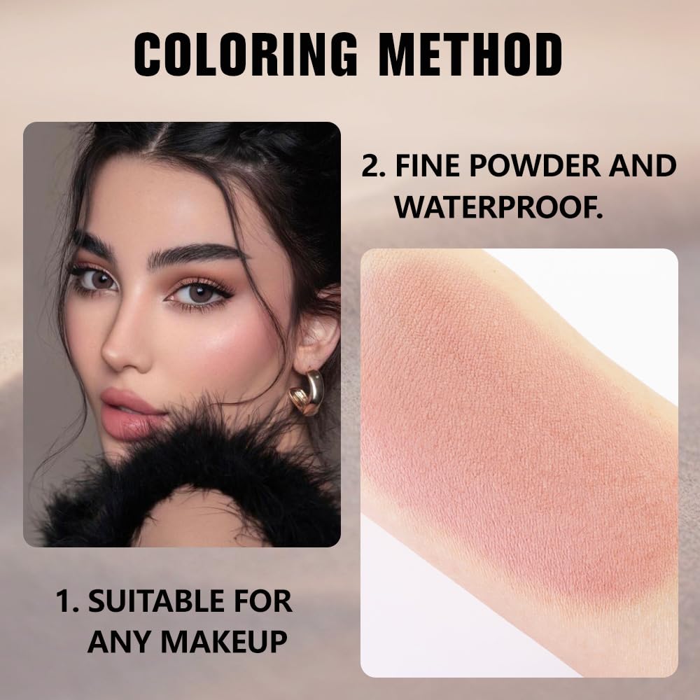 evpct Matte Mauve Pink Eyeshadow Palette on a makeup table