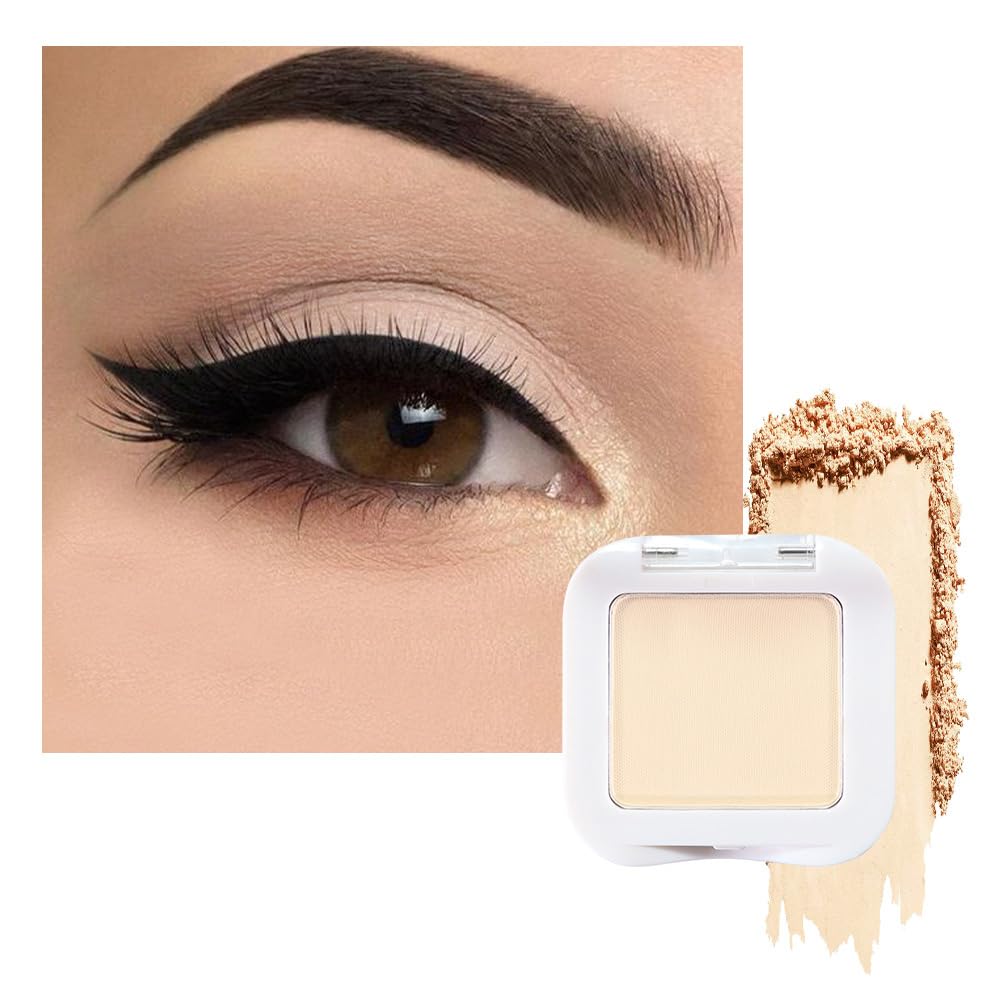 evpct Matte Nude Beige Mini Single Eyeshadow Palette front view