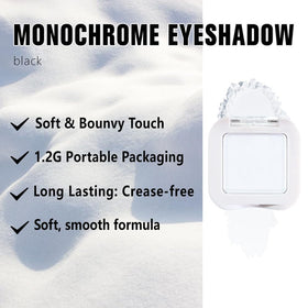 evpct Matte White Eyeshadow Singles palette open showing colours