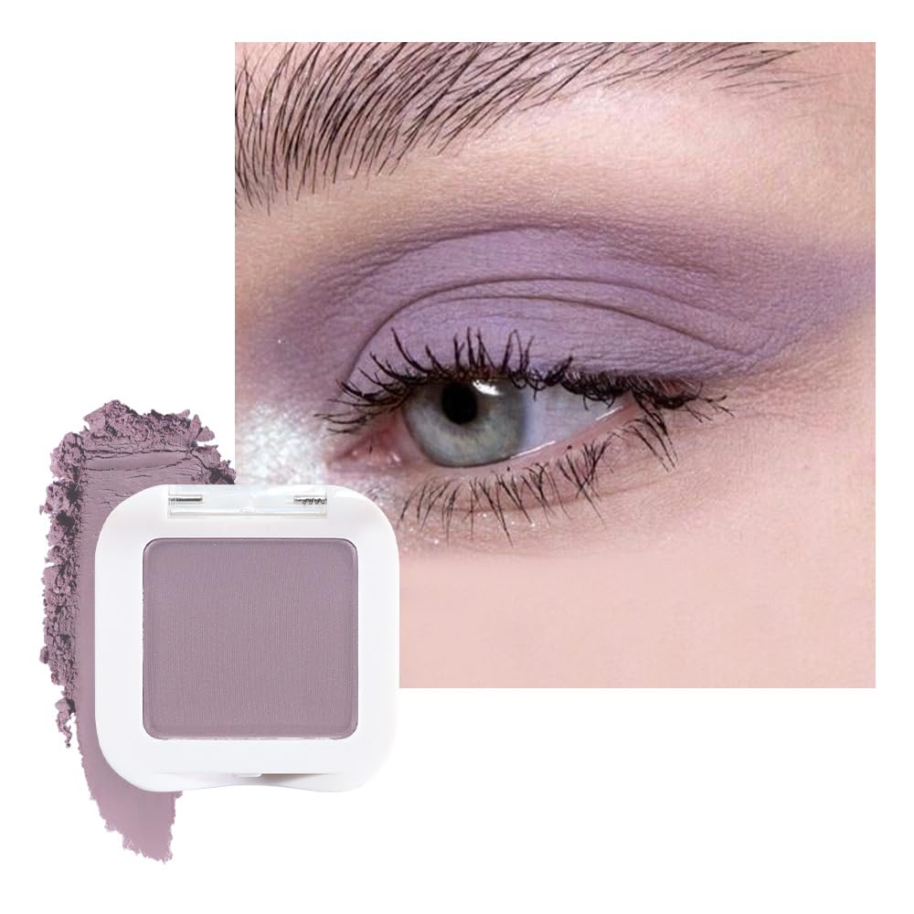 evpct Mauve Lavender Purple Matte Eyeshadow Palette front view