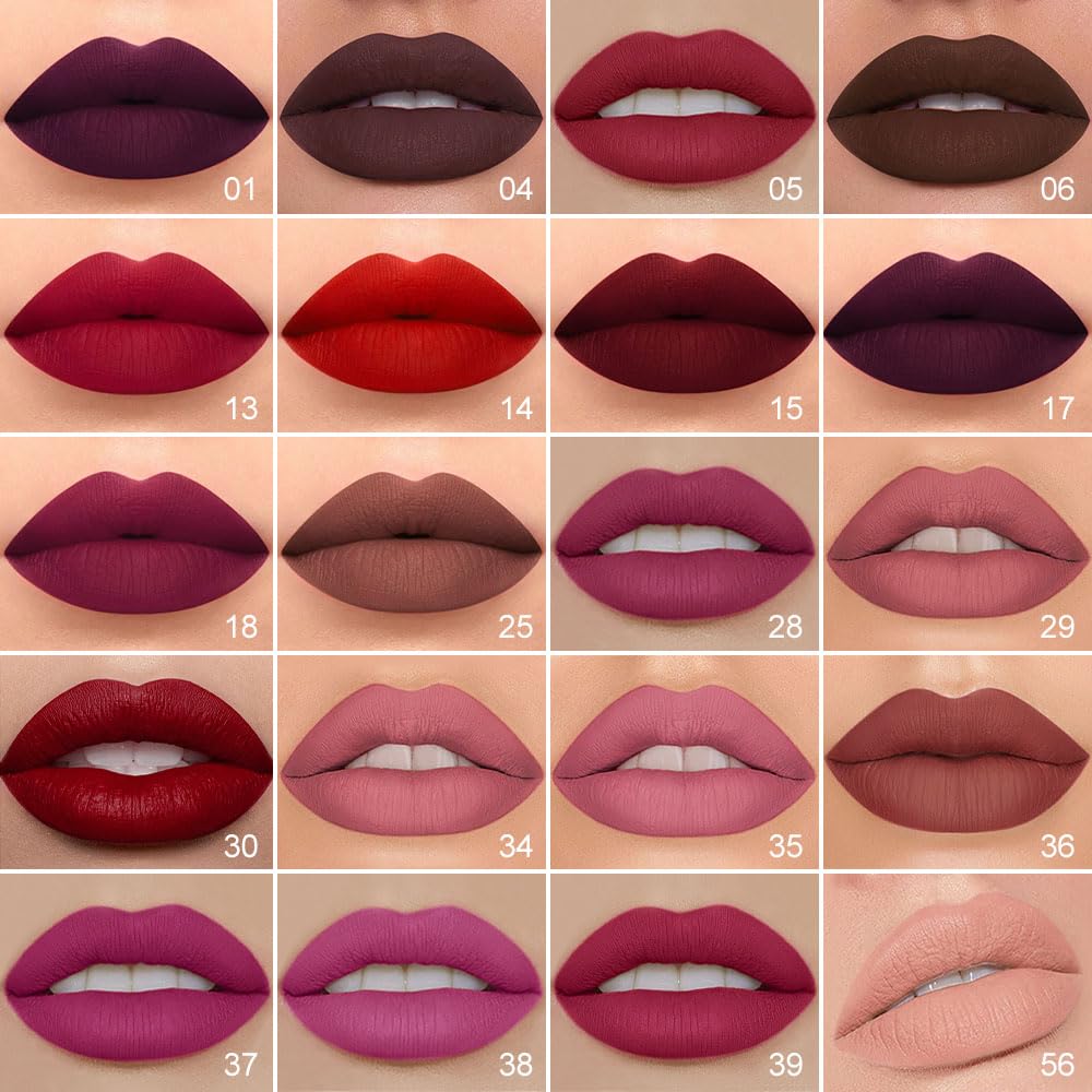 evpct Mauve Pink Lip Liner and Liquid Lipstick Set packaging