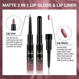 evpct Mauve Pink Liquid Lipstick applied on lips