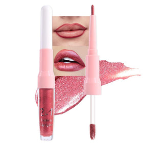evpct Mauve Red Lip Liner and Lipstick Set packaging