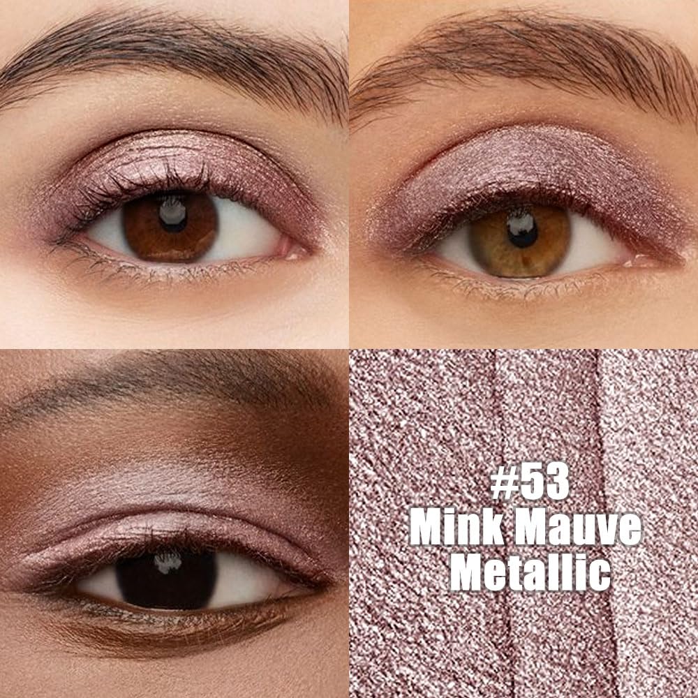 evpct Metallic Mauve Cream Eye Shadow Stick swatch on skin
