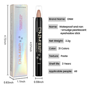 evpct Nude Brown Matte Cream Eye Shadow Stick shades display