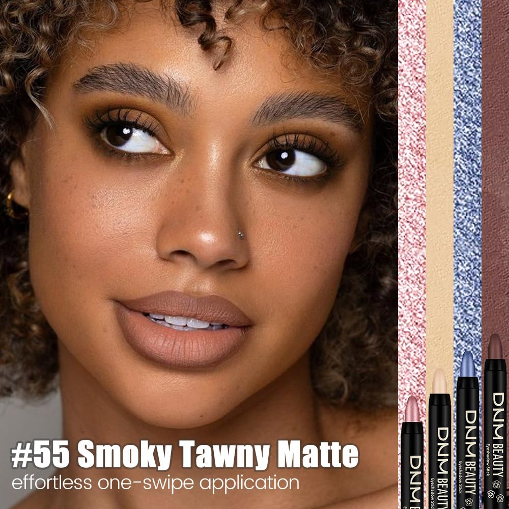 evpct Nude Brown Matte Cream Eye Shadow Stick swatch on skin
