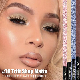 evpct Nude Matte Cream Eye Shadow Stick swatches on skin