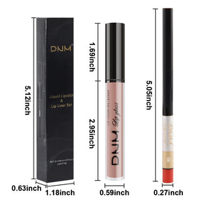 evpct Nude Pink Lip Liner and Lipstick Combo Set lifestyle scene