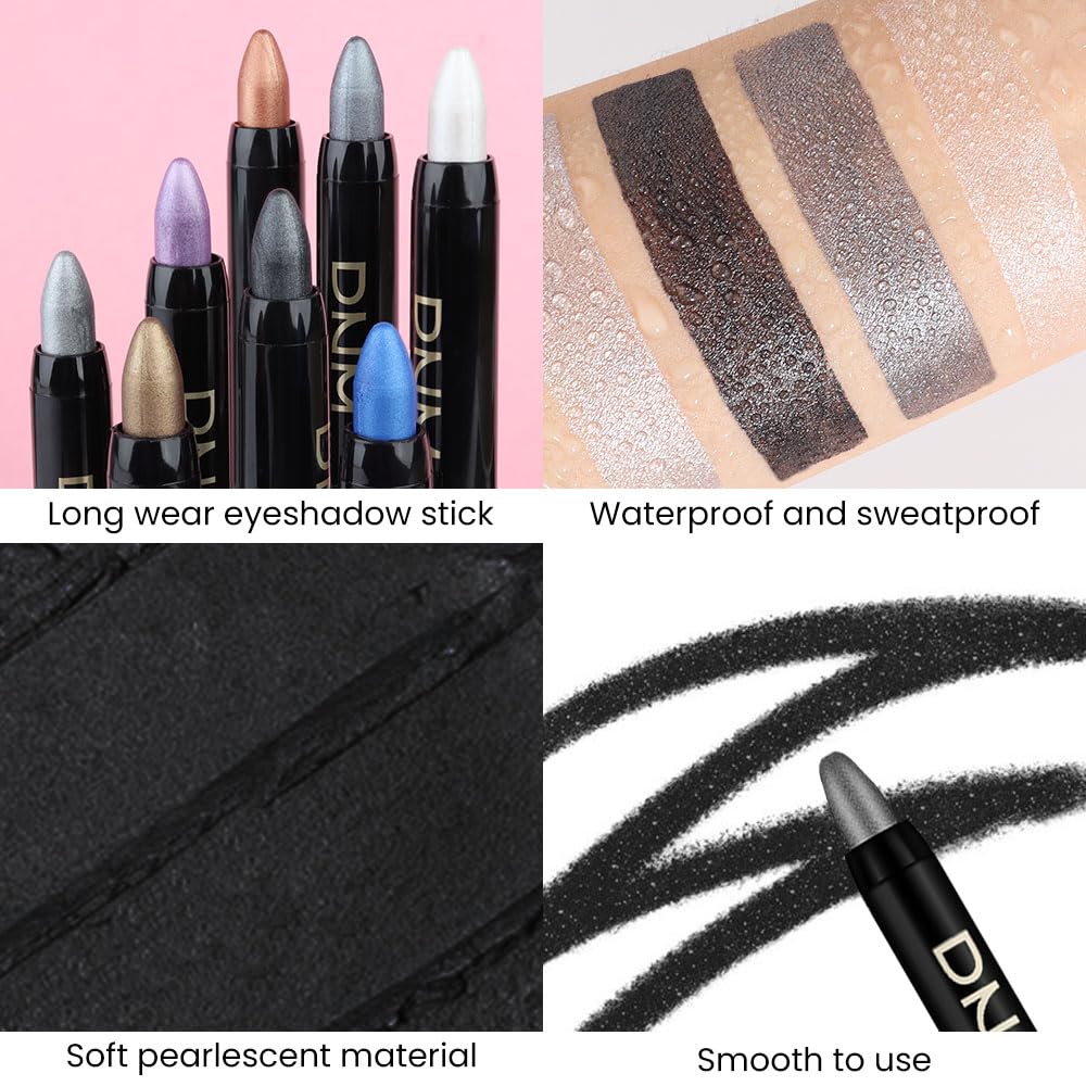 evpct Pearl Black Shimmer Eye Shadow Stick packaging