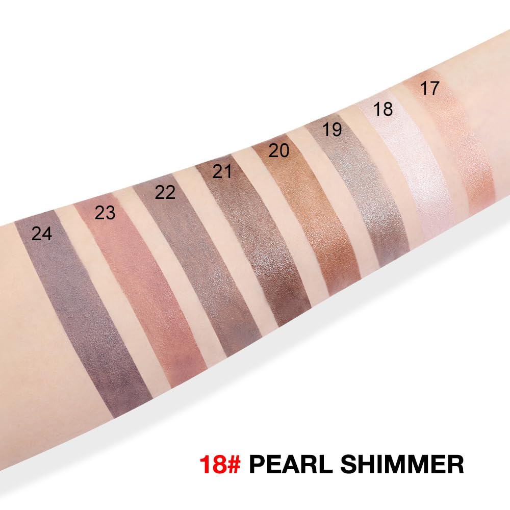 evpct Pearl Shimmer Eye Shadow Stick showing matte finish