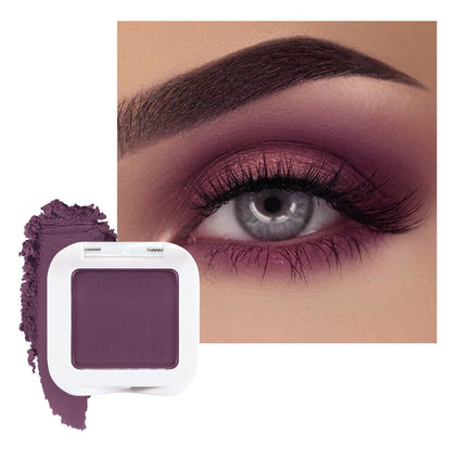 evpct Plum Purple Matte Eyeshadow Palette front view