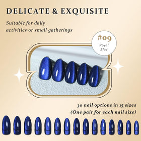 evpct press on nails with nail kit accessories