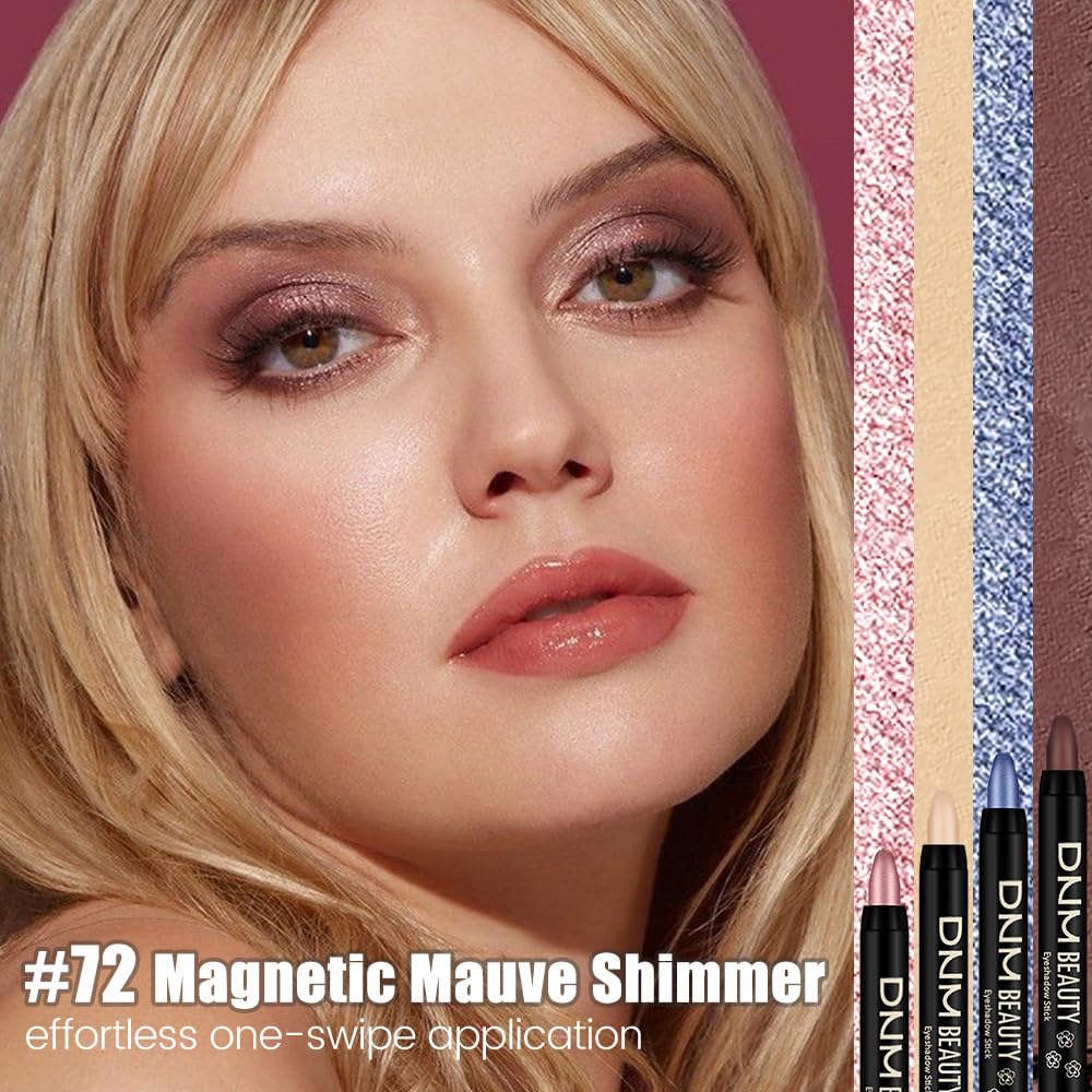 evpct Rose Gold Shimmer Eye Shadow Stick swatch on skin