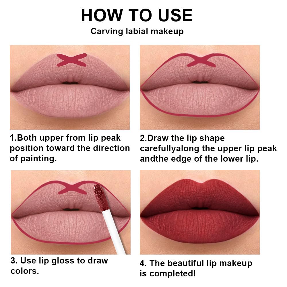 evpct Ruby Red Lip Combo Set packaging