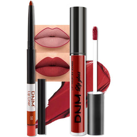 evpct Ruby Red Lip Liner and Lipstick Combo Set front view