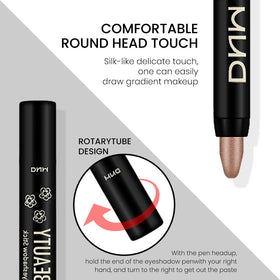 evpct Shimmer Cream Eye Shadow Stick Set displayed in elegant packaging