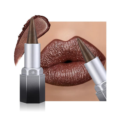 evpct Shimmery Metallic Lip Liner and Lipstick Combo front view