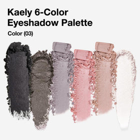 evpct Travel Eye Shadow Palette close-up of shimmer shades