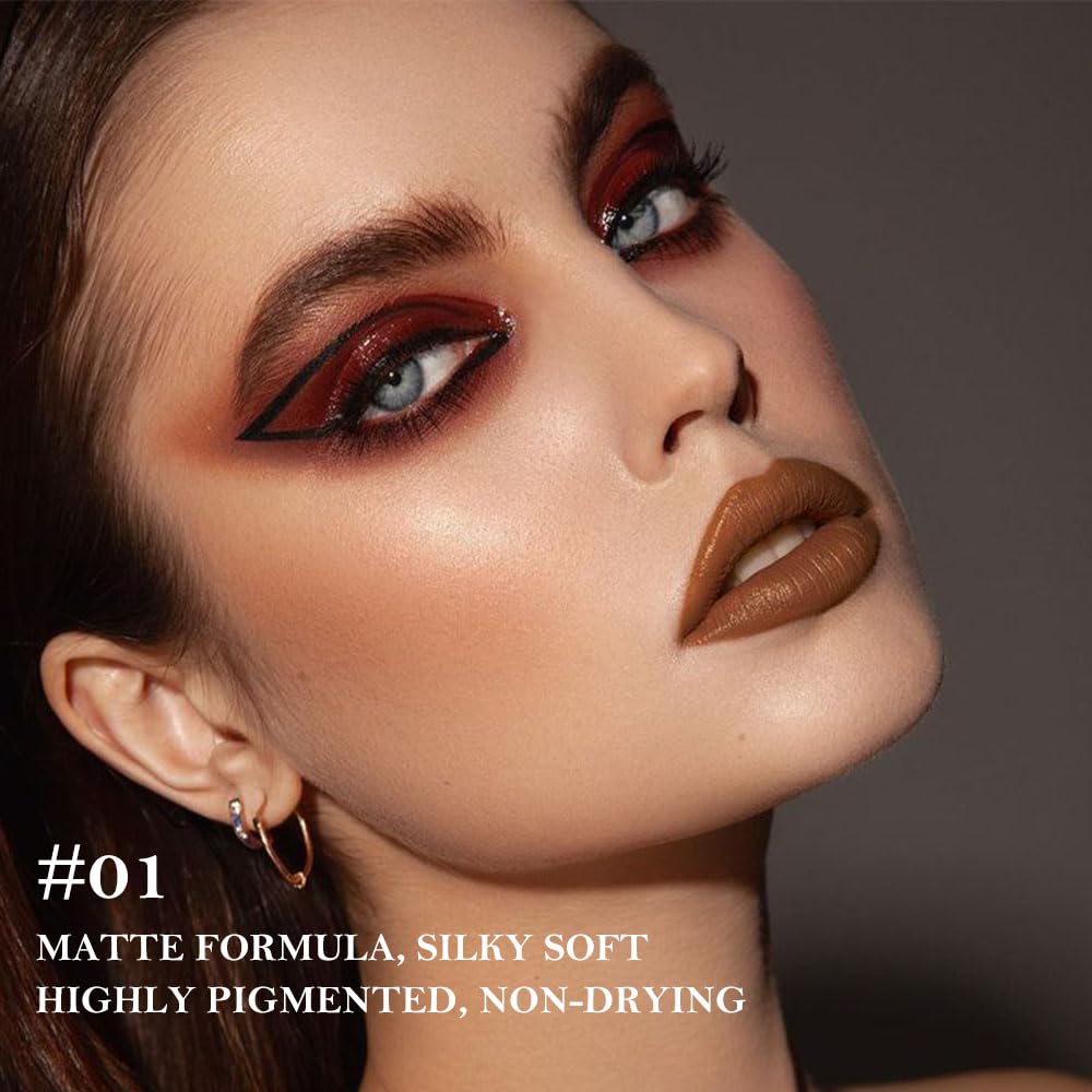 evpct Warm Brown Gradient Matte Lipstick packaging