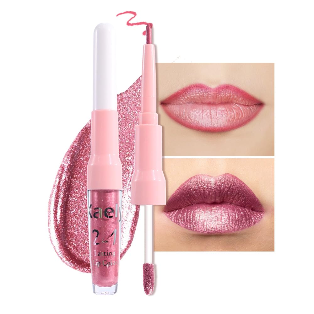 evpct Warm Pink Lip Liner and Lipstick Combo packaging
