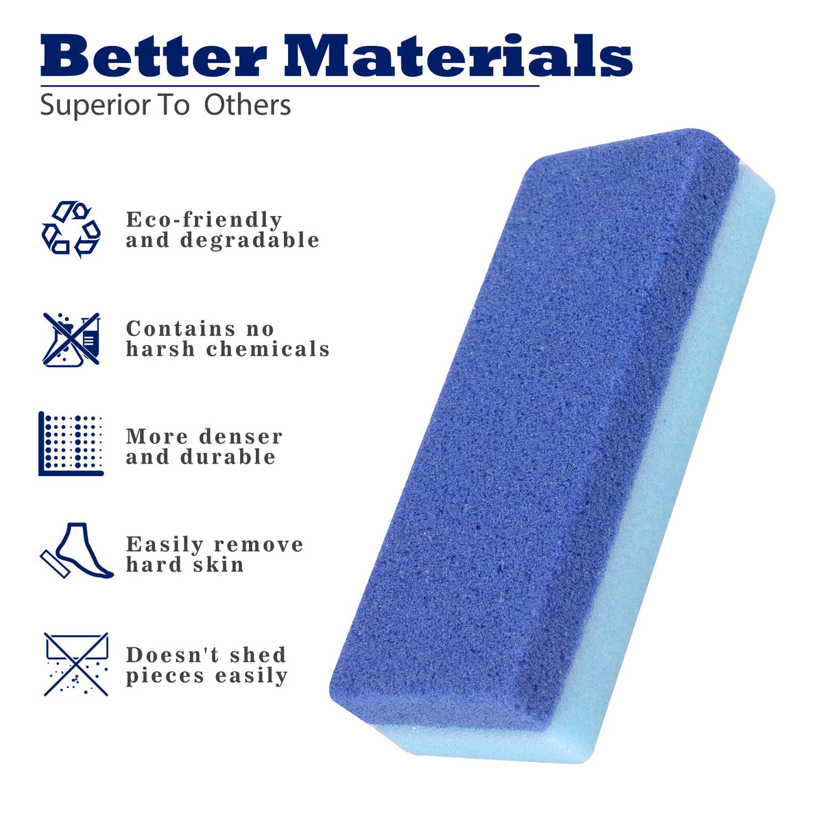EWAGOA foot pumice stones in packaging