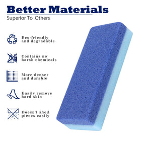EWAGOA foot pumice stones in packaging