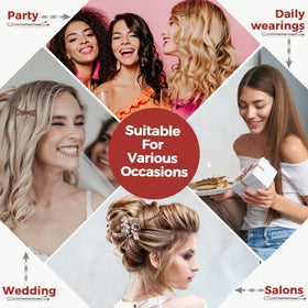 EWAGOA hair pins with a background of hair accessories