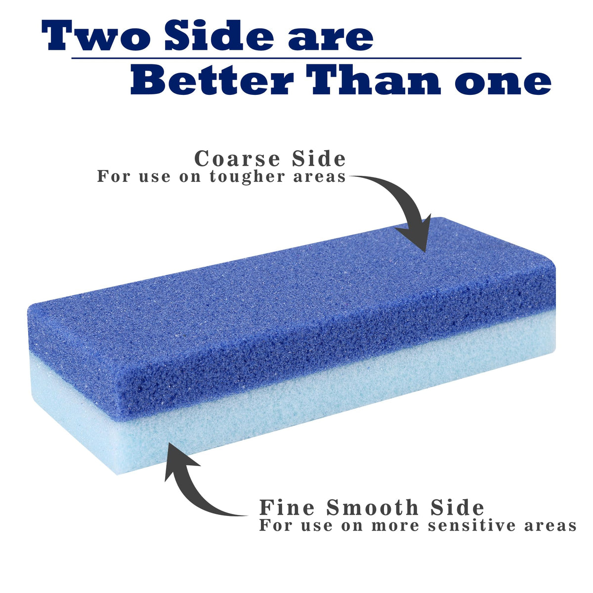 EWAGOA pumice stone being used on a foot