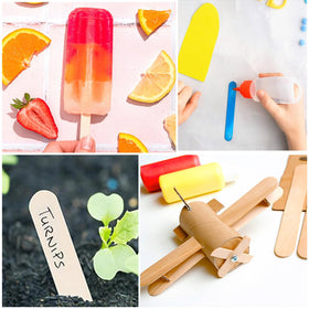 EWVVSS waxing sticks assorted sizes with packaging