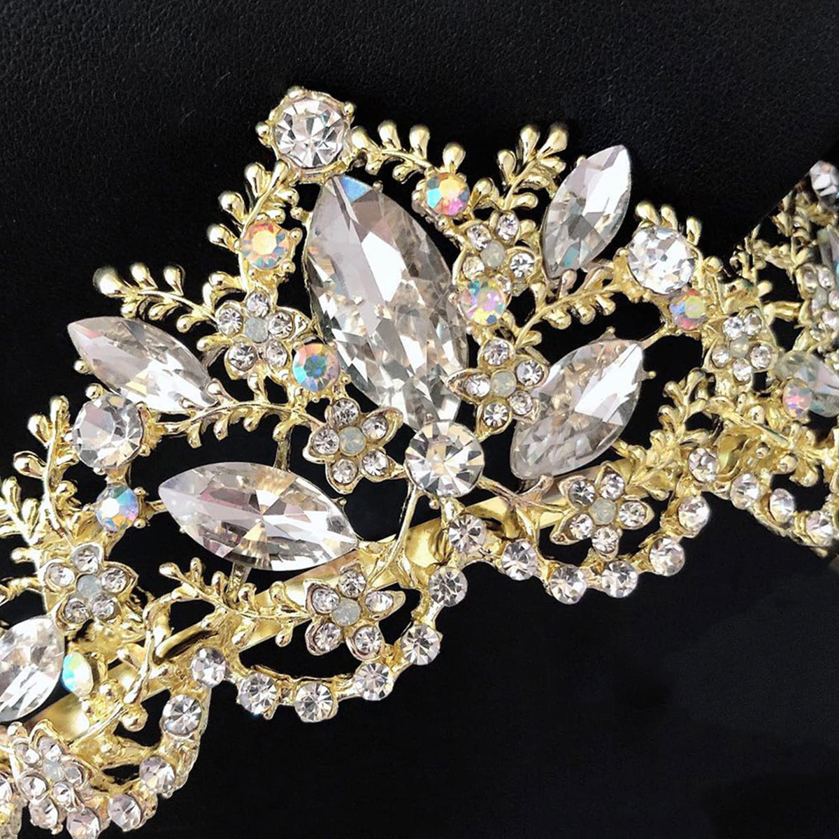 Exacoo Gold Tiara in packaging ready for gift