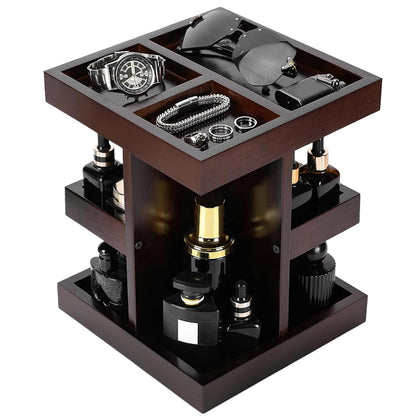 EXIN DECHEN Cologne Organizer front view with black finish