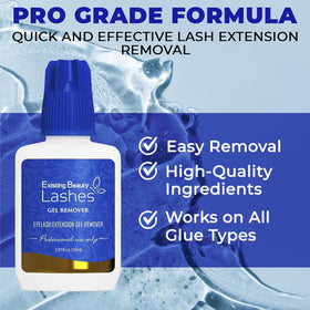 Existing Beauty Lash Extension Remover Gel 15 mL with applicator