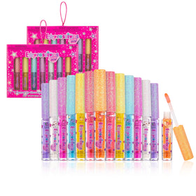 Expressions Girl Fruity Flavored Lip Gloss Set packaging front view