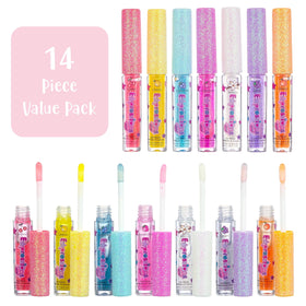 Expressions Girl lip gloss wands in assorted fruity colours