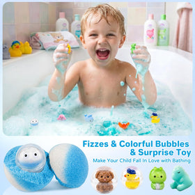 Exquisite packaging of JOFEI Kids Bath Bombs Gift Set