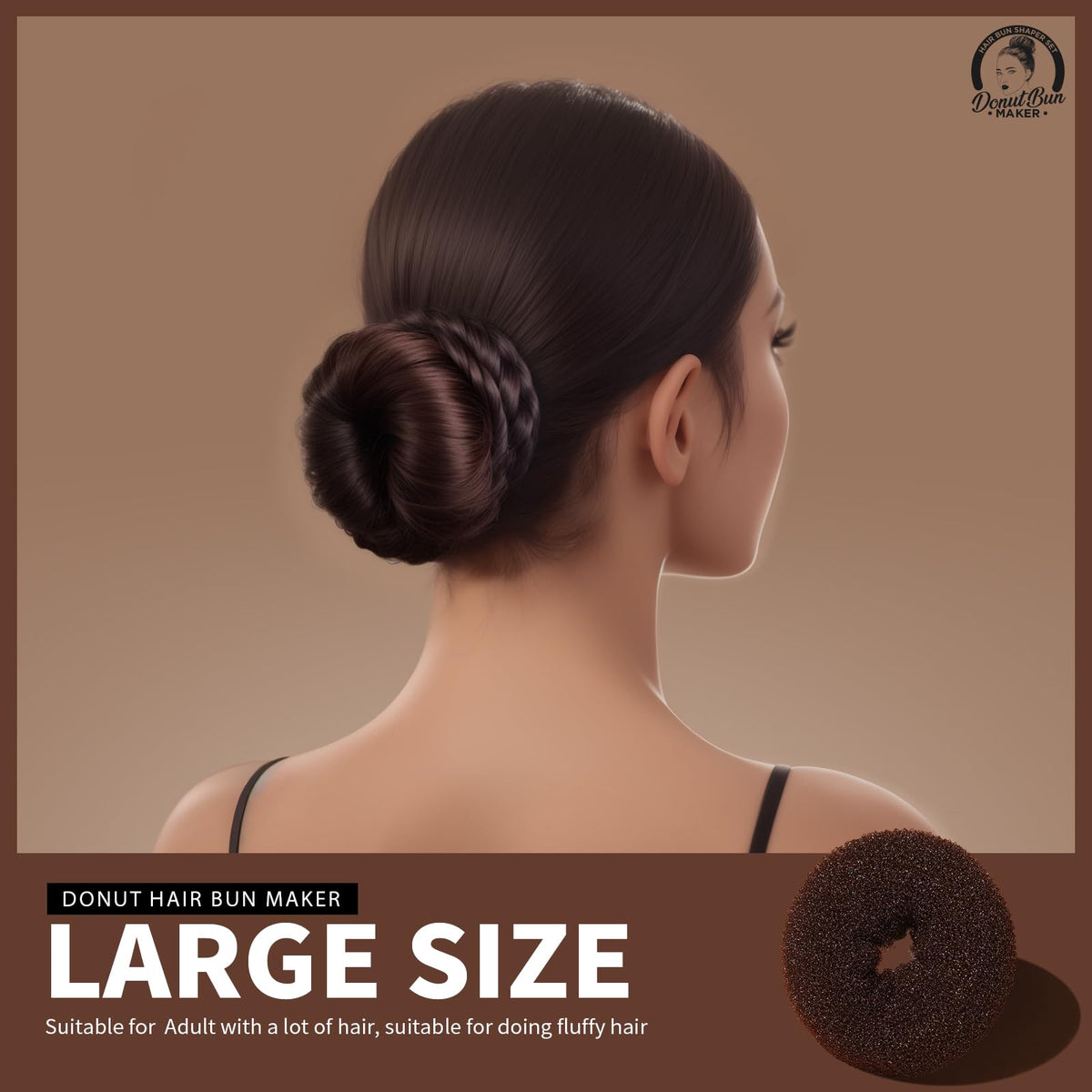 Extra Large bun maker from Teenitor, 11 cm