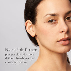 EXUVIANCE AGE REVERSE + Rebuild-5 Antiaging Moisturiser application on skin