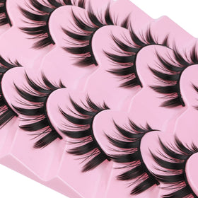 EYDEVRO false eyelashes arranged on vanity table