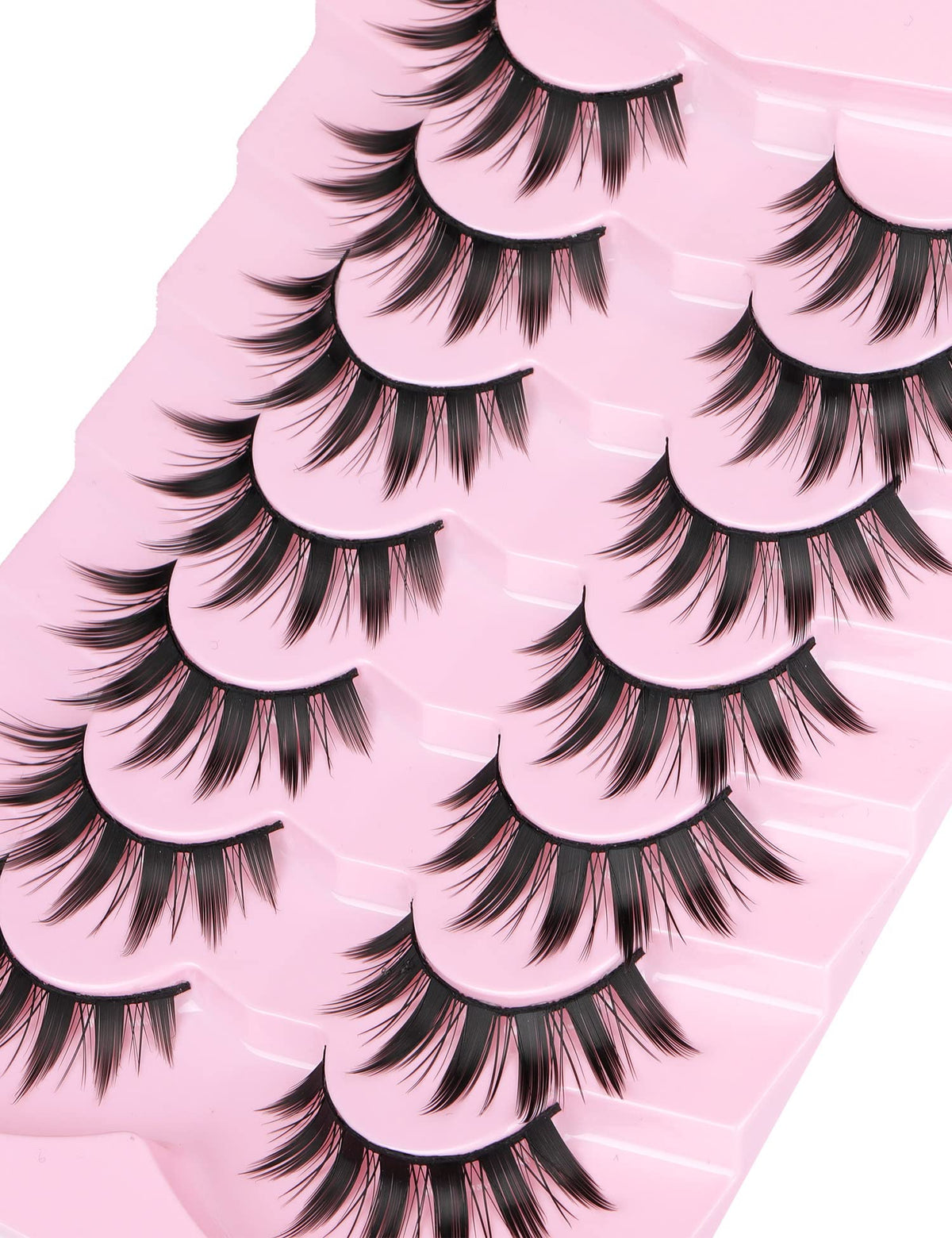 EYDEVRO false eyelashes showing flexible band design