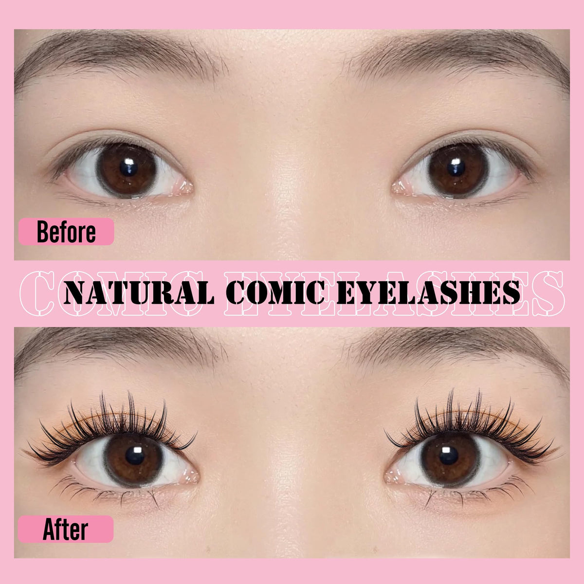 EYDEVRO Manga Lashes displayed in packaging
