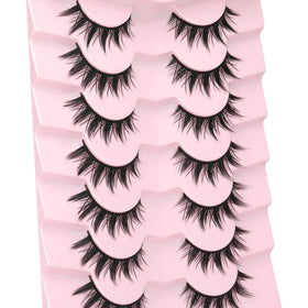 EYDEVRO Manga Lashes displayed on a makeup table
