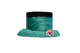 Eye Candy Green Mica Powder in resin project