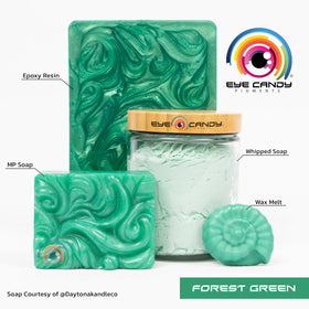 Eye Candy Green Mica Powder packaging details