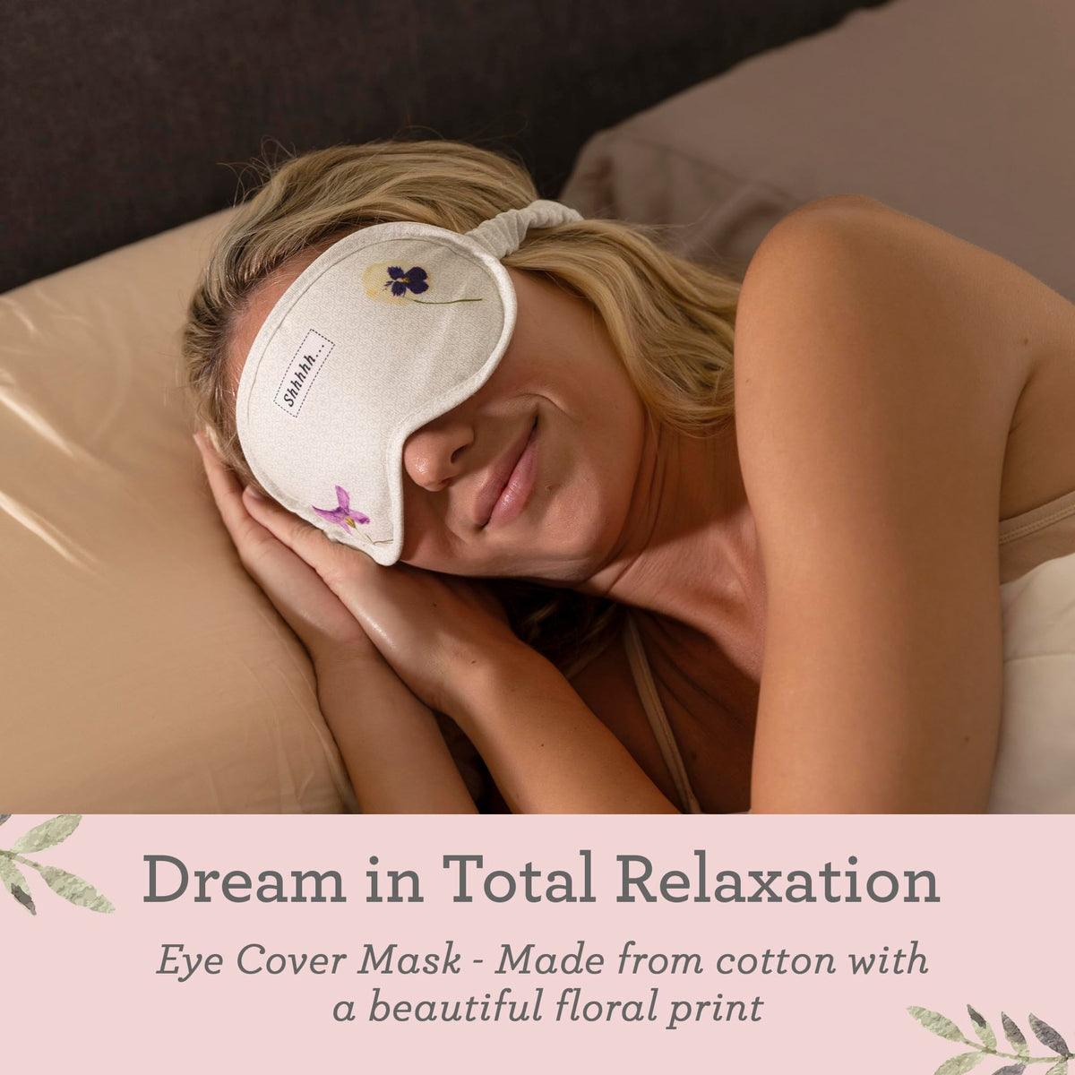 Eye mask from Lizush Luxury Spa Gift Set