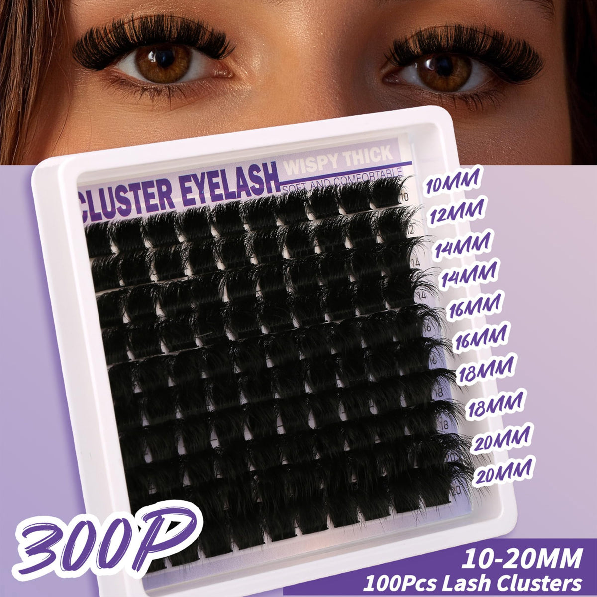 Eyelash tweezer from Himirell Lashes Clusters Kit