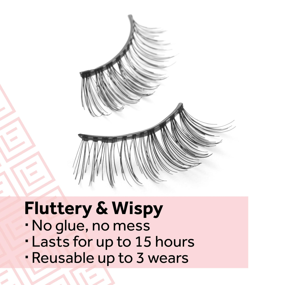 Eylure Pre-Glued False Eyelashes No. 003 on model's eyes
