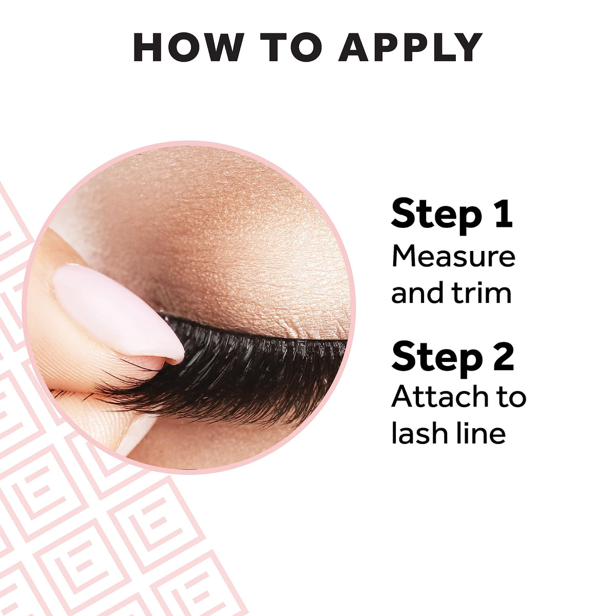 Eylure Pre-Glued False Eyelashes No. 003 with makeup tools