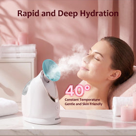 EZBASICS Facial Steamer close-up of control panel